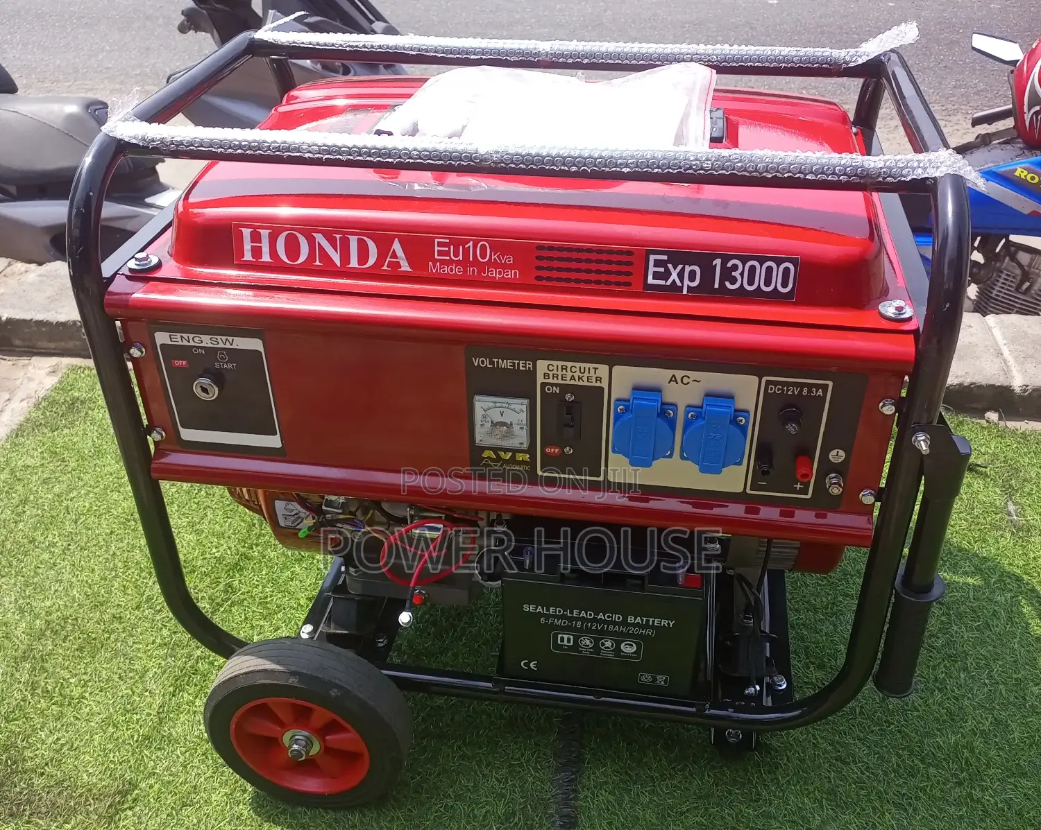 Convalescent Generator 10kva Honda Generator 13000w 230v