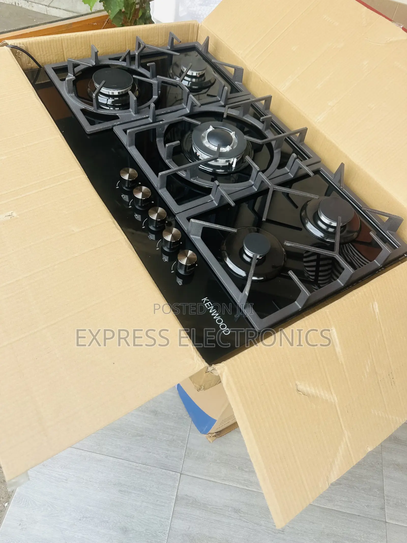 All Gas Cooker Inbuilt 5burner Stove Kenwood