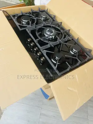All Gas Cooker Inbuilt 5burner Stove Kenwood