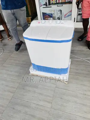 Shop Zara 7kg Semi-Auto Electric Washing Machine(White).