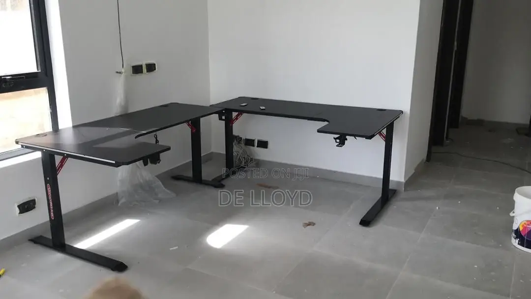 L Shaped Table With RGB