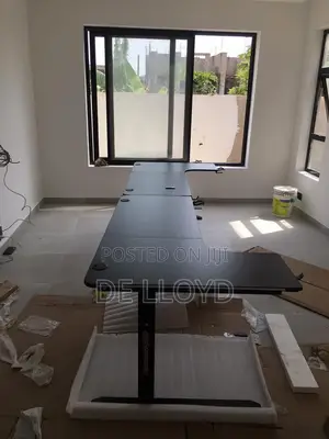 L Shaped Table With RGB