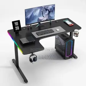 L Shaped Table With RGB