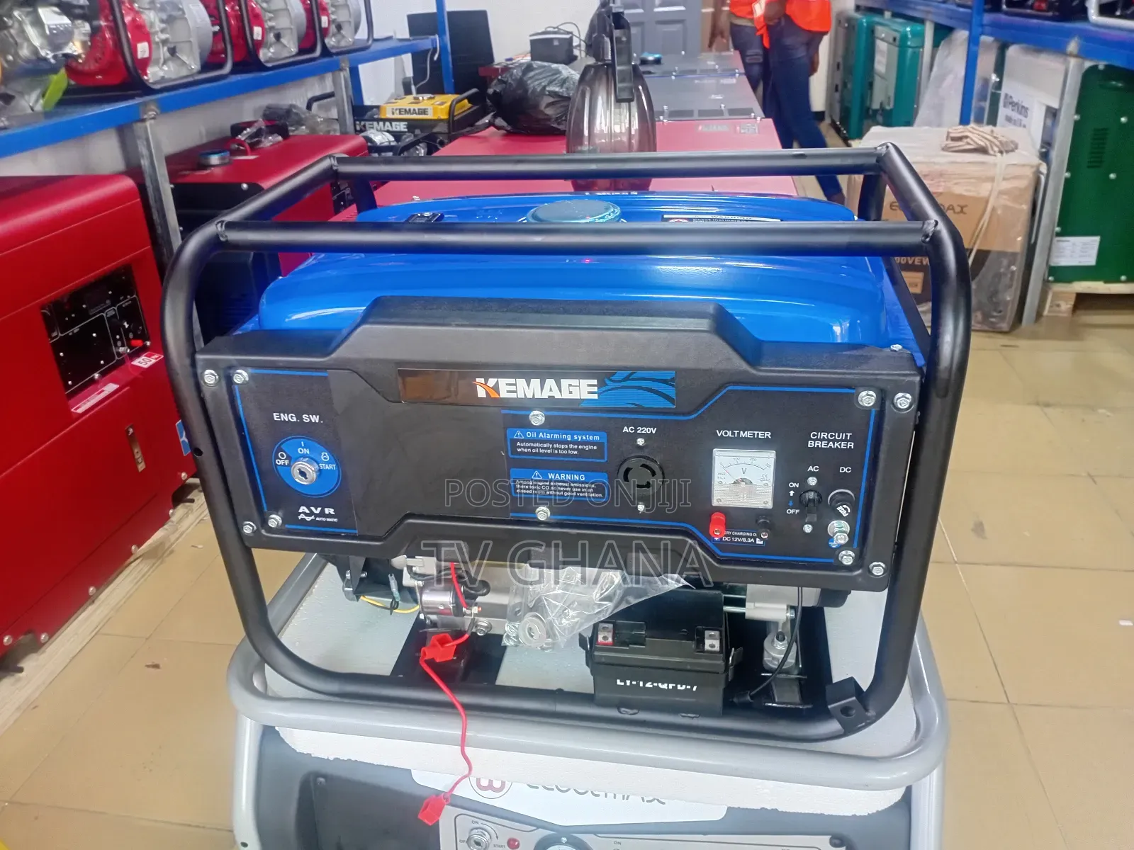 7.5kva Petrol Generator 8500watt Key Start Kemage Generator