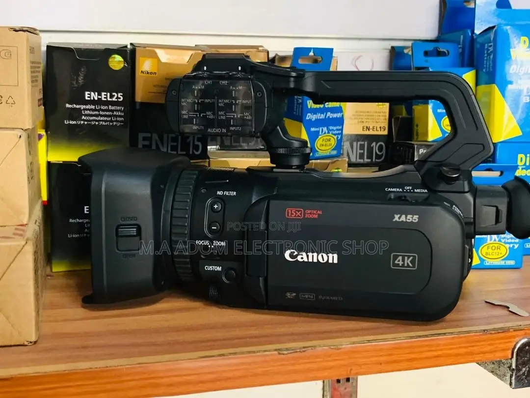 Canon XA55 Uhd Camcorder Vision, Effortless Capture