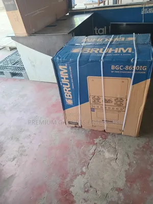 Top Mirror Lid , Tempered Glass Bruhn 80x60cm 5 Gas Burner