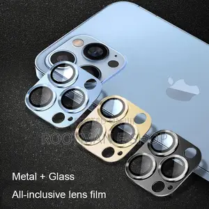 Premium Tempered Glass Cover Camera Lens iPhone Protector