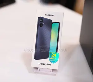 New Samsung Galaxy A06 128 GB Black