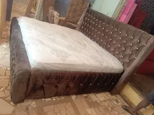 Foreign King Size Mattress With Coffee Frame . Free Dlvy