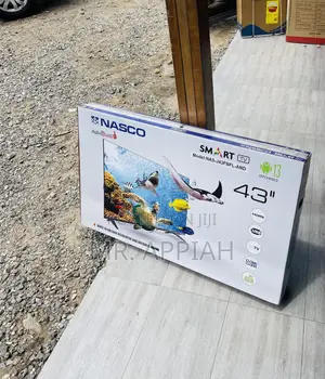 Shop Unique Nasco 43 Inch Led Digital Satellite Smart Tv.