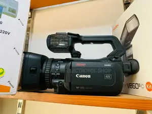 Black Canon XA55 Professional Video Camcorder