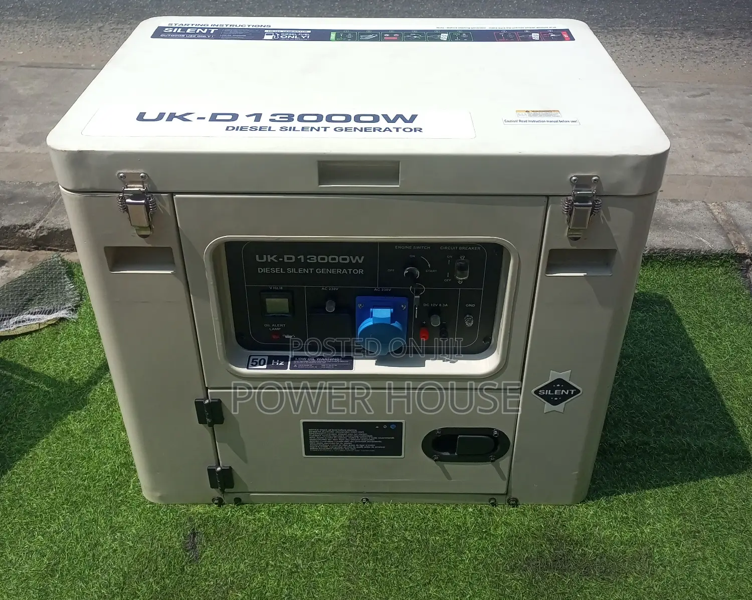 UK Imperishble 10kva Generator 13000w 230v Key Generator