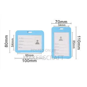 Hard Plastic ID Card Holder, ID Holder