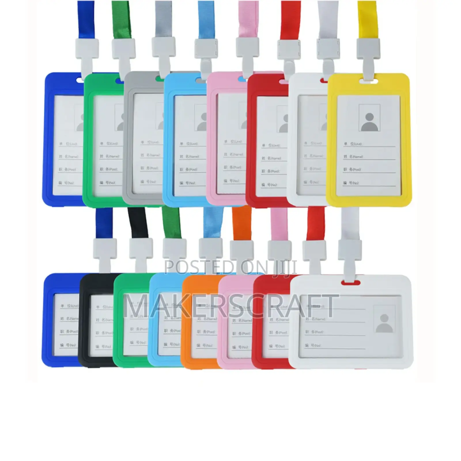 Hard Plastic ID Card Holder, ID Holder