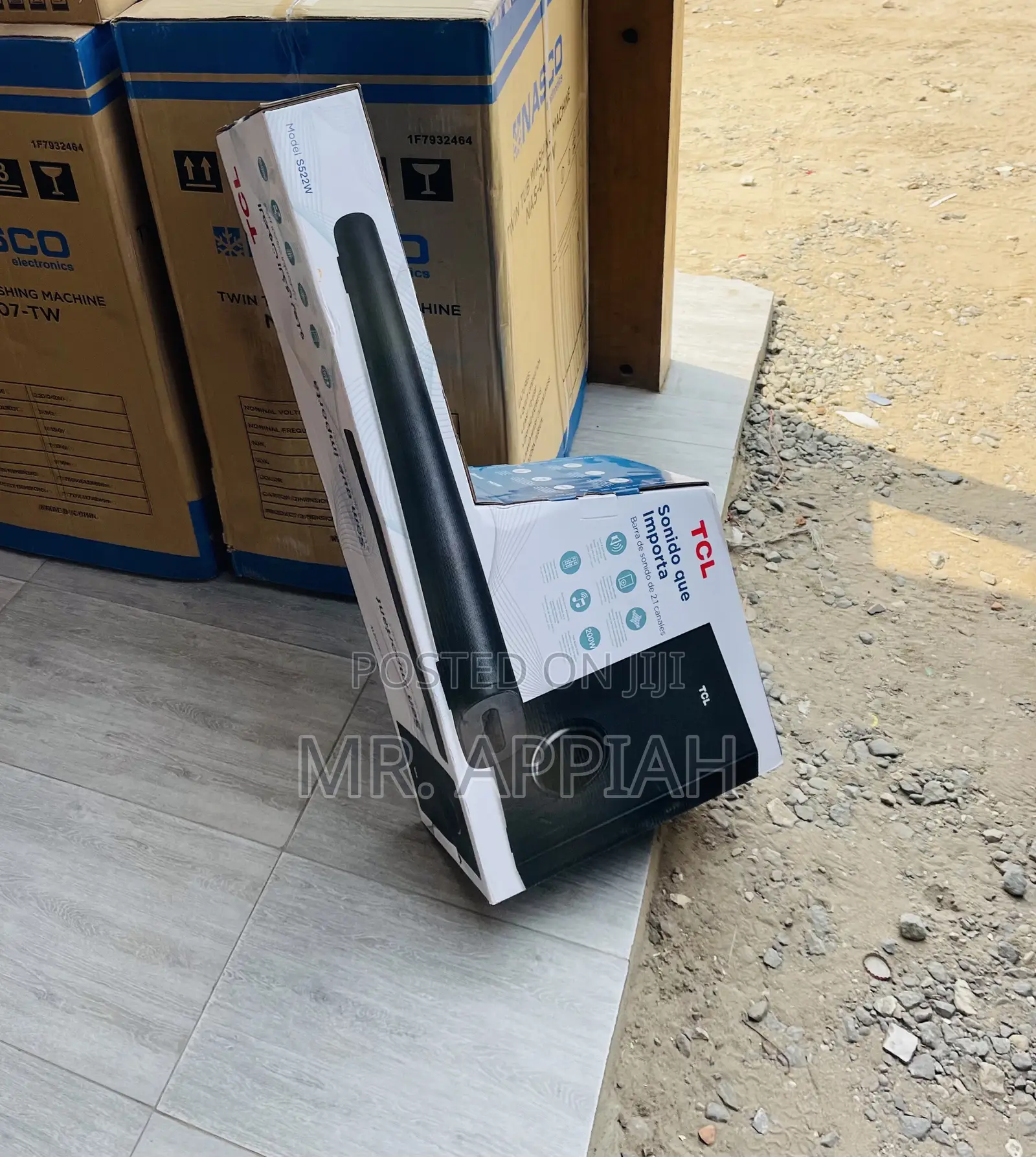 TCL-Sound-Bar-200w-S522w – Wireless Sub Woofer