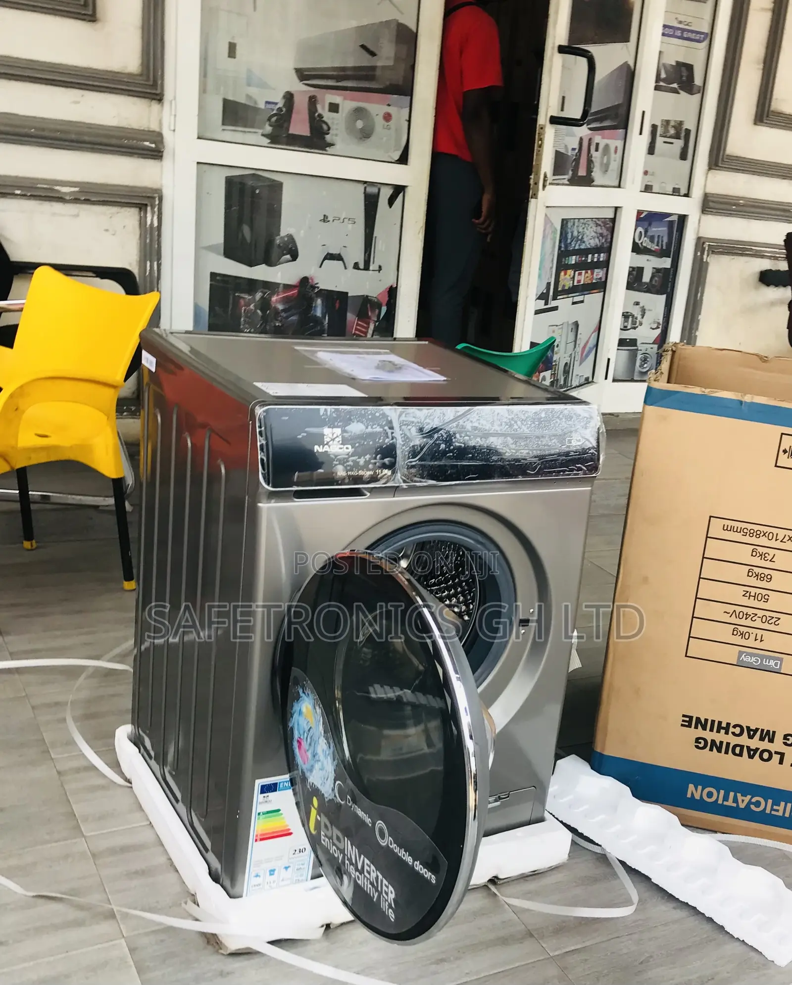 Kindly Purchase Nasco Front Load 11kg Washingmachine