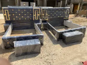 Complete Bed With /Ottoman/2 Drawers