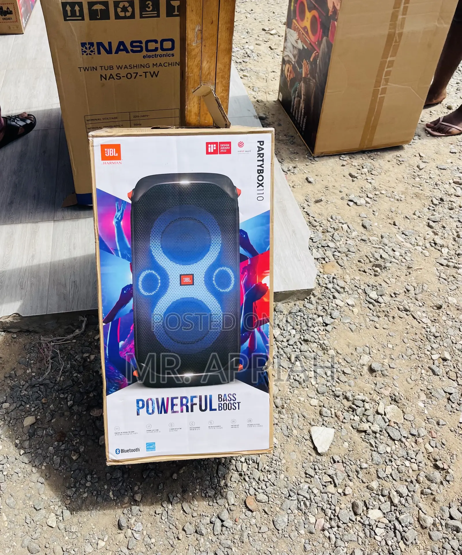 Sealed in Box JBL Partybox 110 Wireless Speaker(Black)