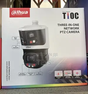 Dahua Ip PTZ Dual Lens 8mp+4mp 10x Dh-Sdt3e410-8p-Mb-a-Pv1