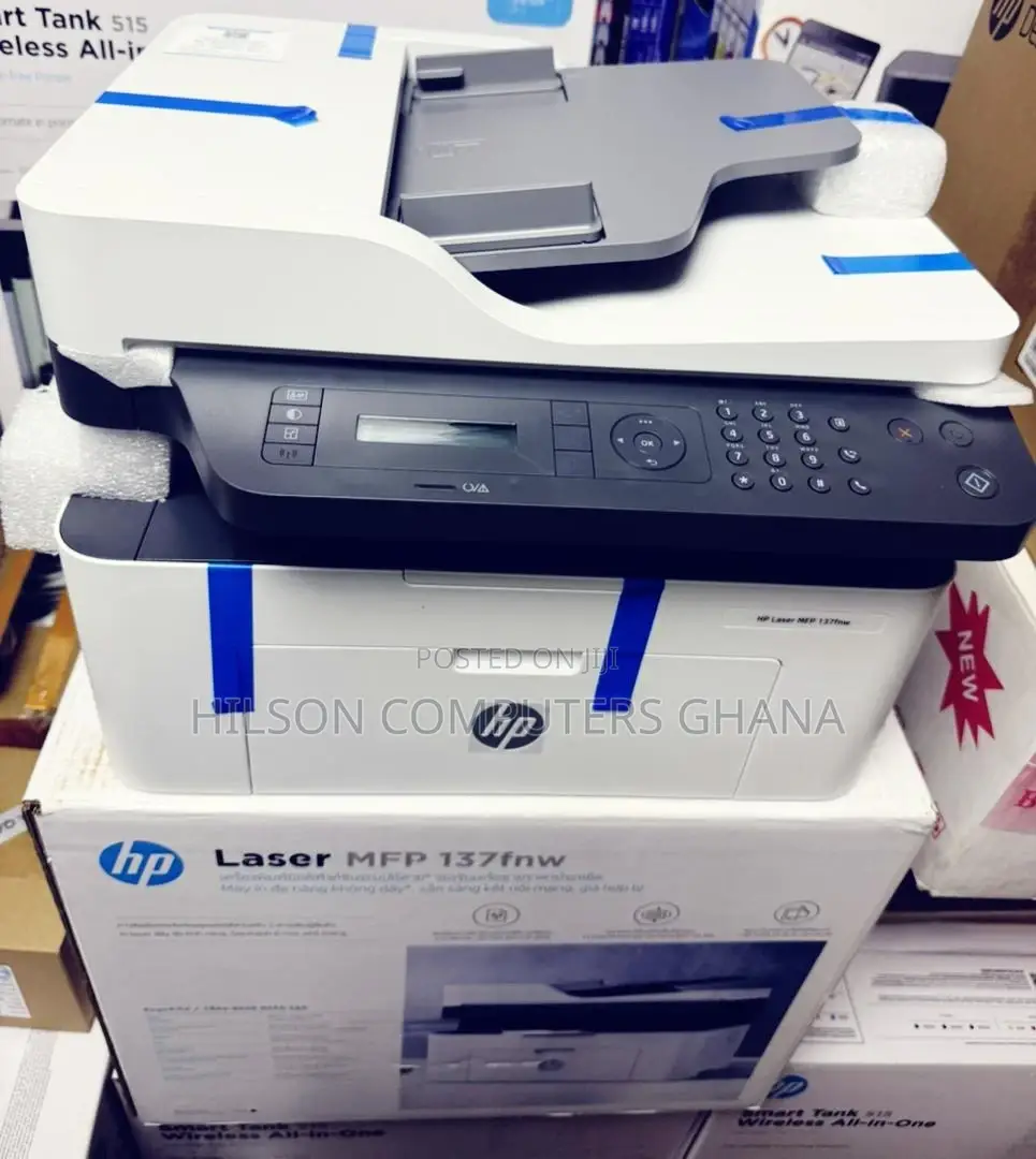 Hp Laserjet MFP M137fnw Mono All-in-One Printer