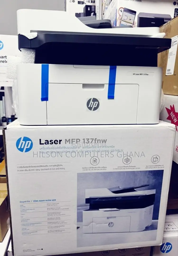 Hp Laserjet MFP M137fnw Mono All-in-One Printer