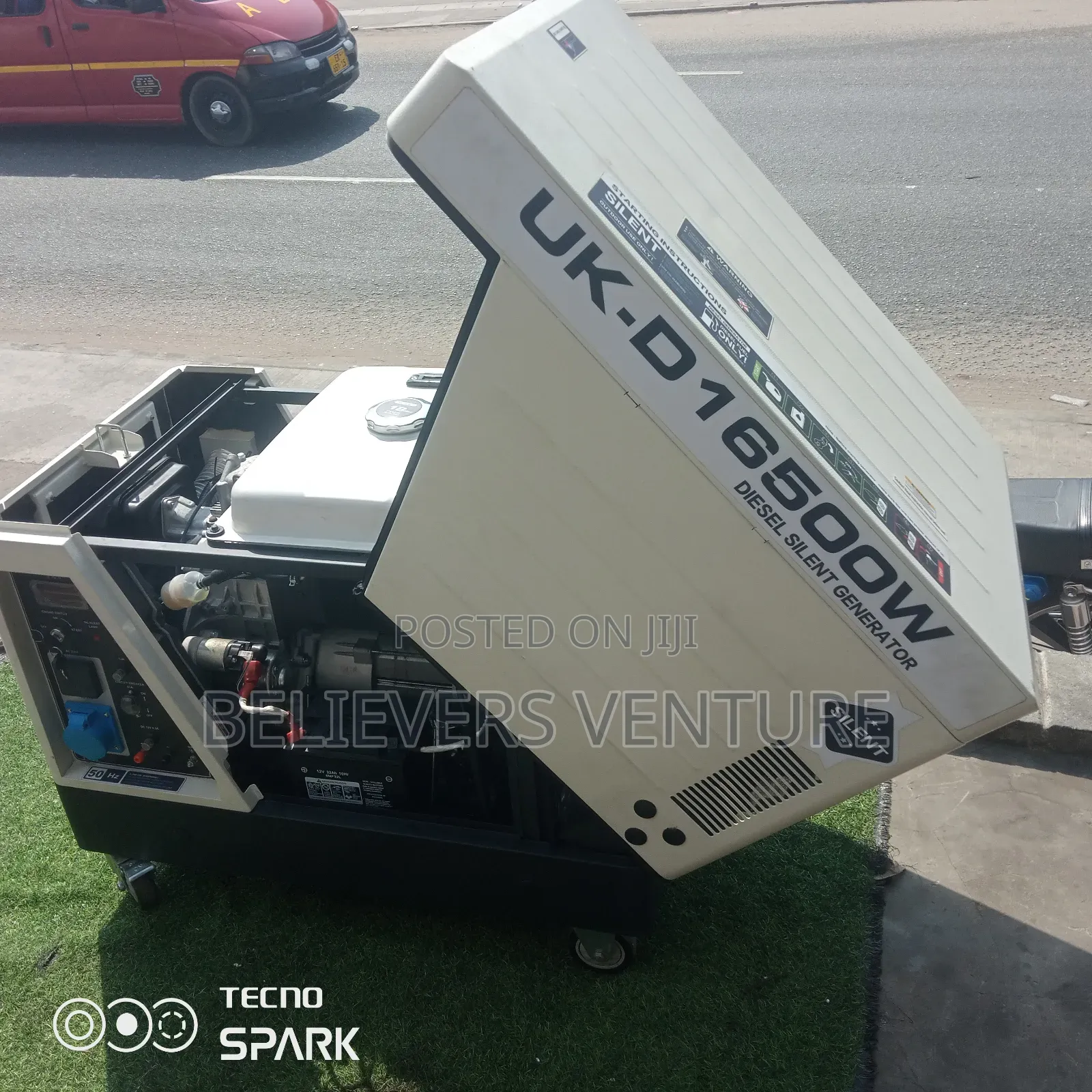 Moveable 15kva Diesel Geneset UK Model Geneset