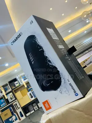 Choose Black JBL Charge 5 Bluetooth Speaker