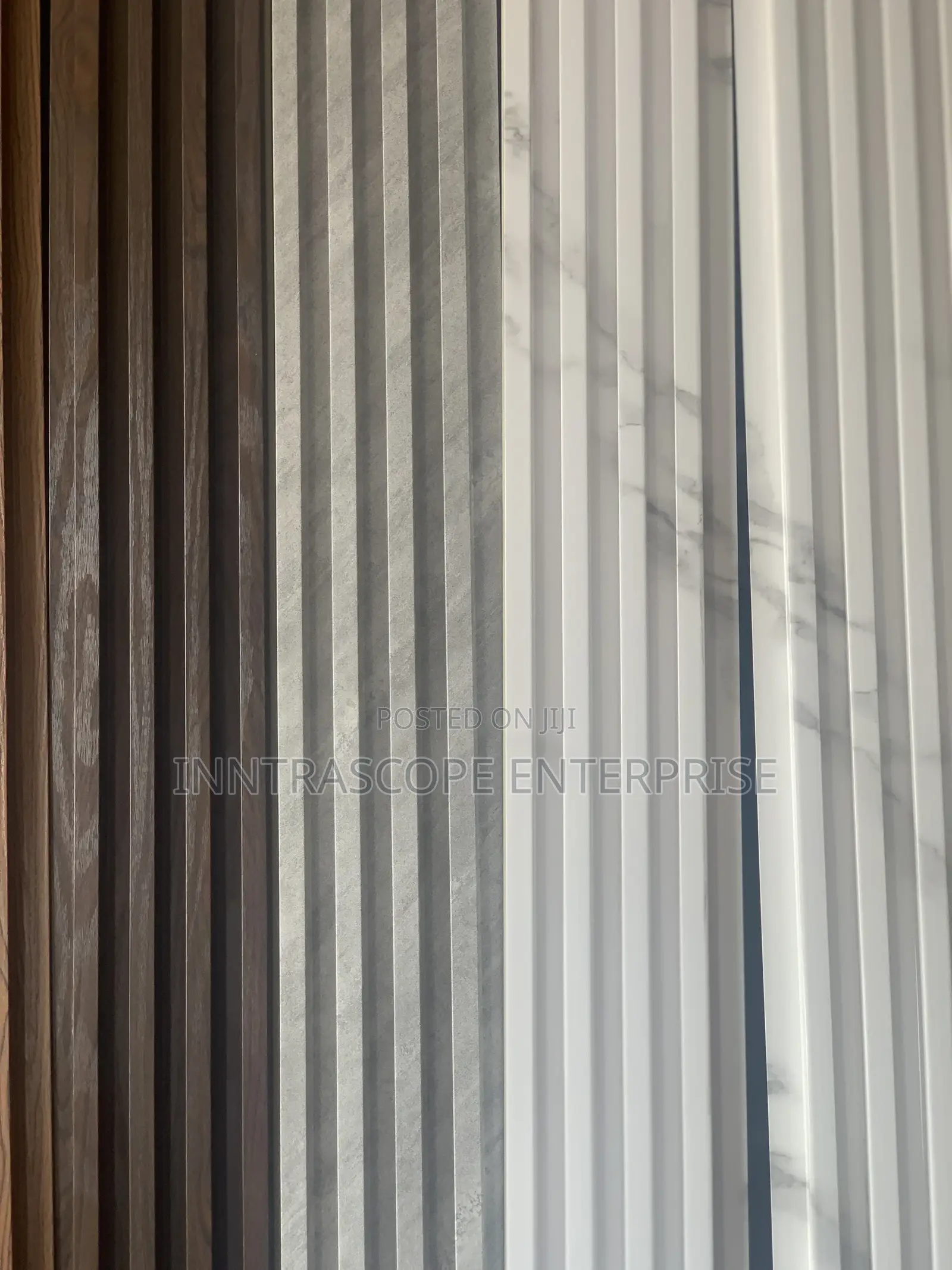 Fluted Wall Panel and Marble Sheets