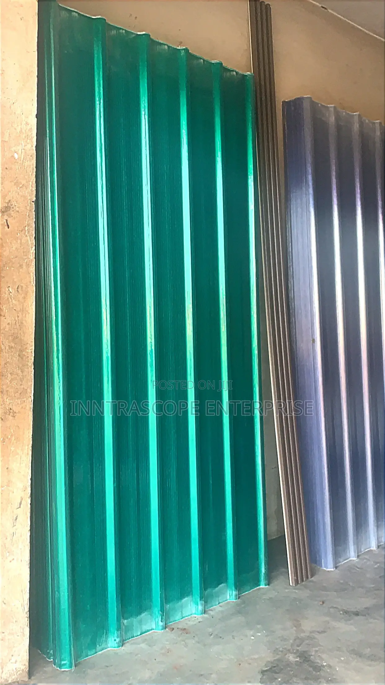 Transparent Fibre Roofing Sheet