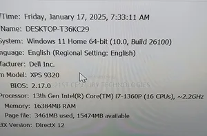 Laptop Dell XPS 13 9320 16GB Intel Core i7 SSD 1T