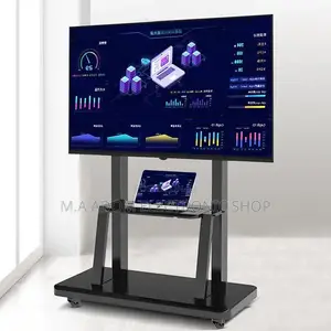 Mobile TV Stand 32"-75": Roll Your TV Anywhere