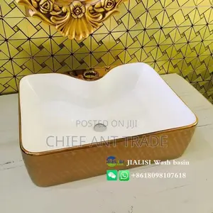 Golden Pedicure Basin /Countertop Basin Yt-01