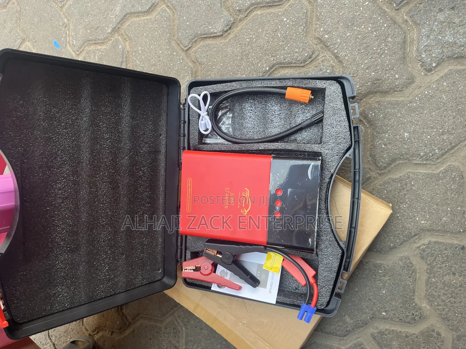 Battery Jumper With Tyre Inflator