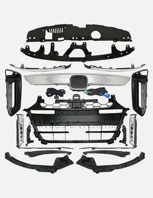 Honda Accord 2018-2020 Complete Grille, Mouldings, Fog Light
