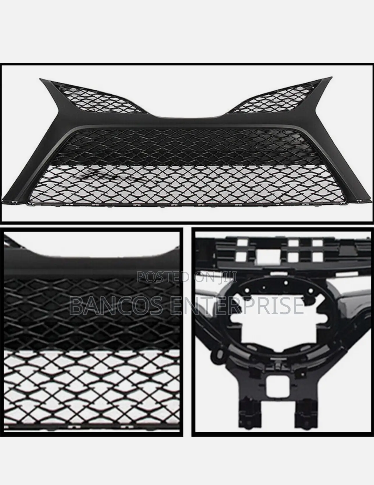 Toyota Camry 2018-20 Complete Bumper Grille, Mouldings, Fog