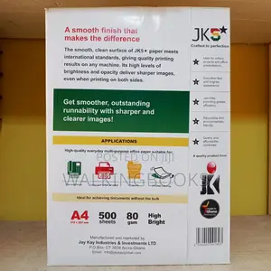 A4 Paper 80gsm 500 Sheets