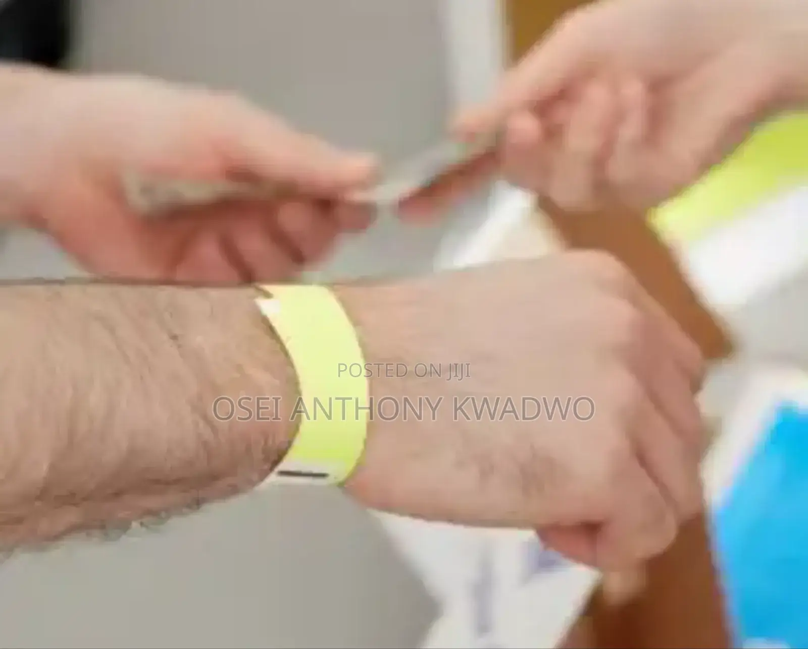 Tyvek Wristband for Any Event