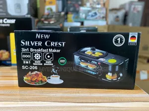 3in1 Silver Crest Breakfast Maker