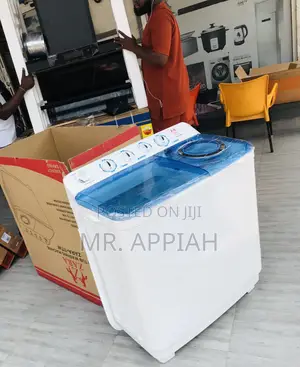Efficient Zara 11kg Semi-Auto Electric Washing Machine.