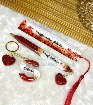 Resin Pen With Bookmarks
