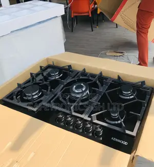 Easy 5 Gas Hobs Kenwood Black Glass 90cm