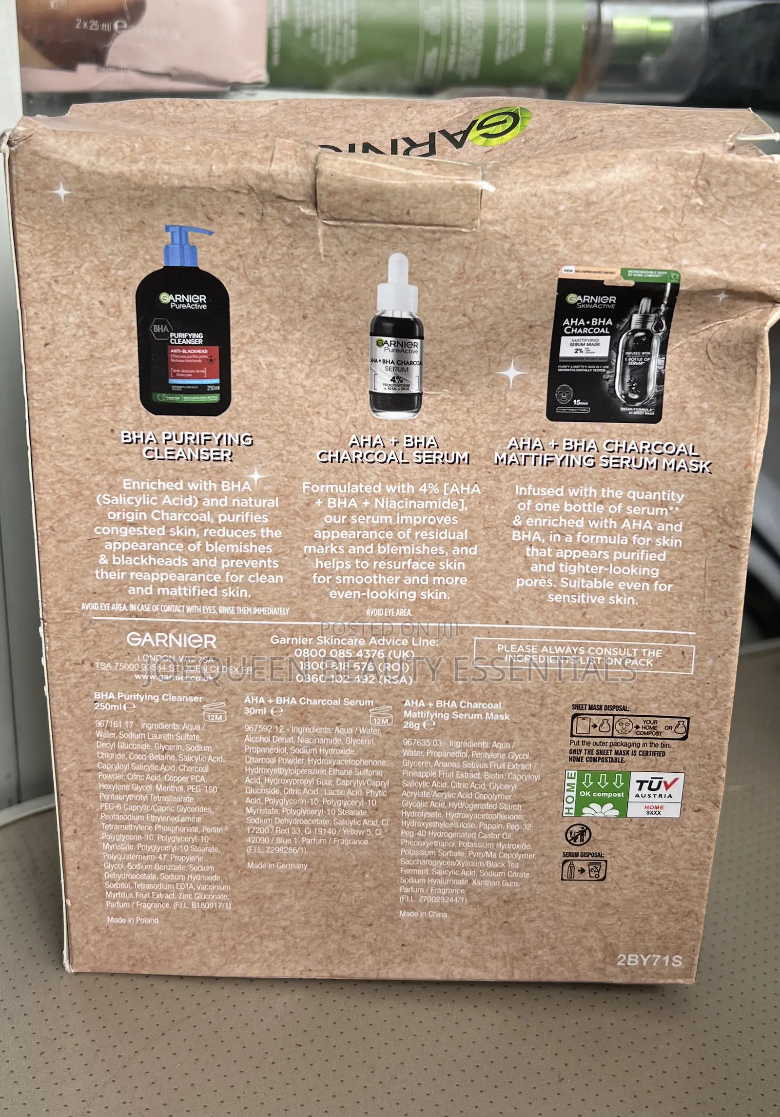 Garnier Charcool Set
