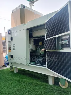 Back View of UK Made Perkins Petrol House Generator 20kva