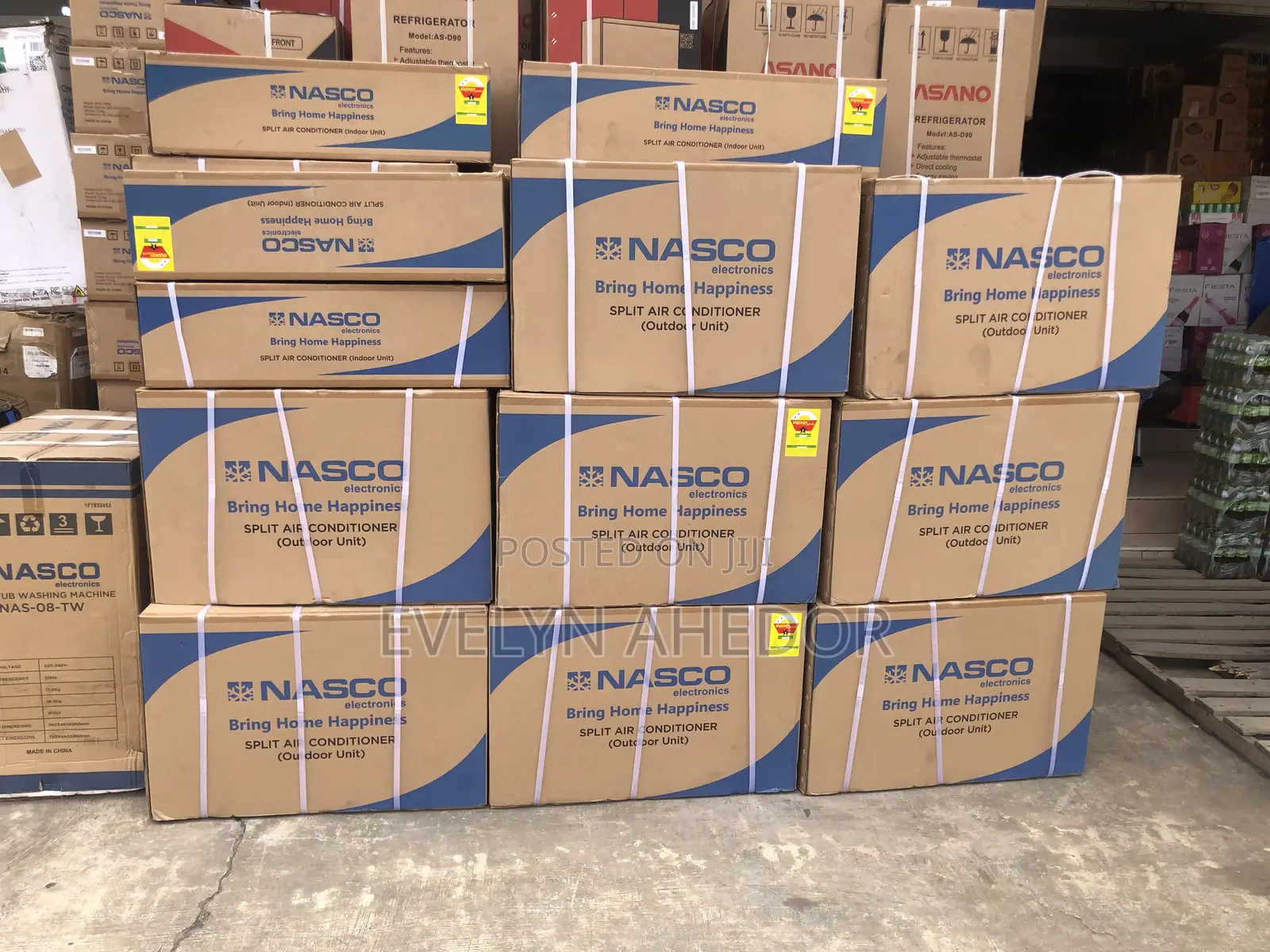 Brand New Nasco Air Conditioner 1.5hp Available for Cool Pri