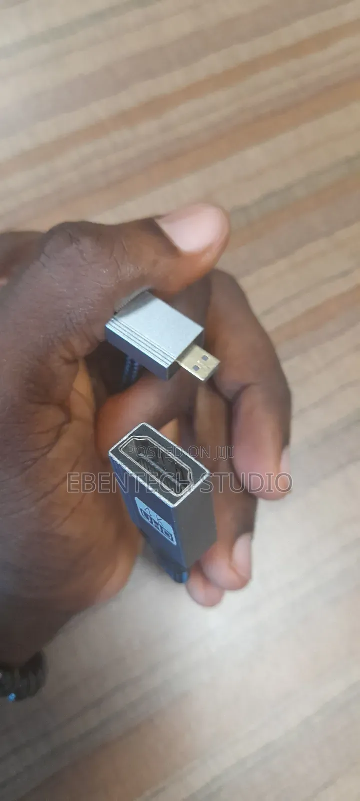 Micro HDMI and Mini HDMI Adpters With Cable Attached