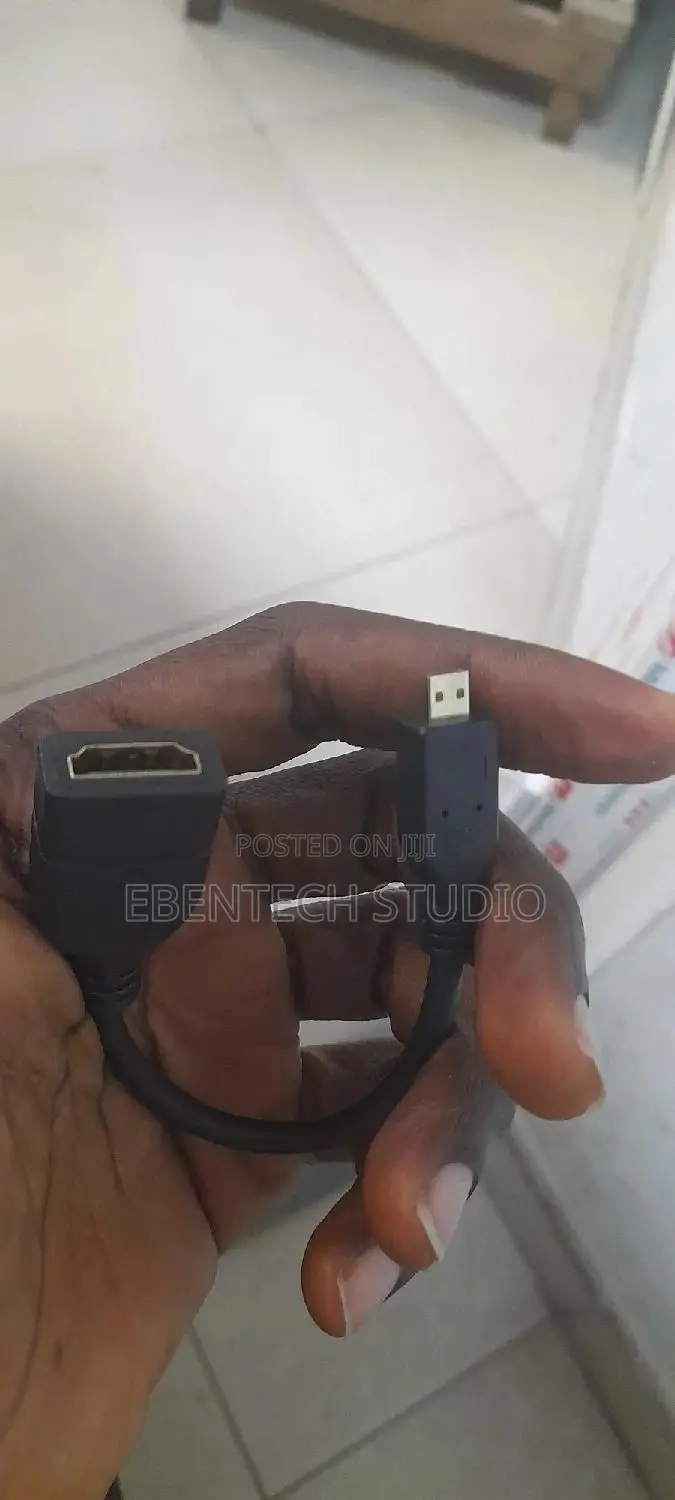 Micro HDMI and Mini HDMI Adpters With Cable Attached