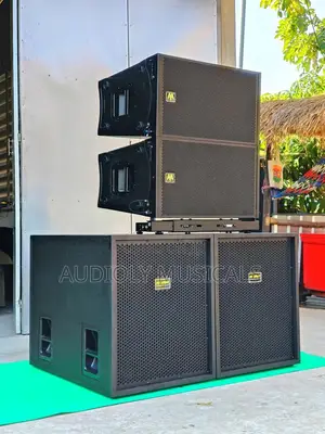 Line Arrays 10- Inches With Single Bass (Pair)