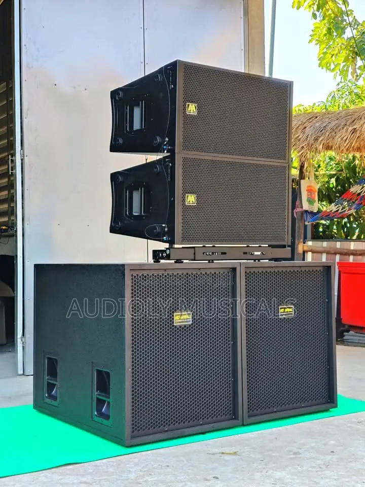Line Arrays 10- Inches With Single Bass (Pair)