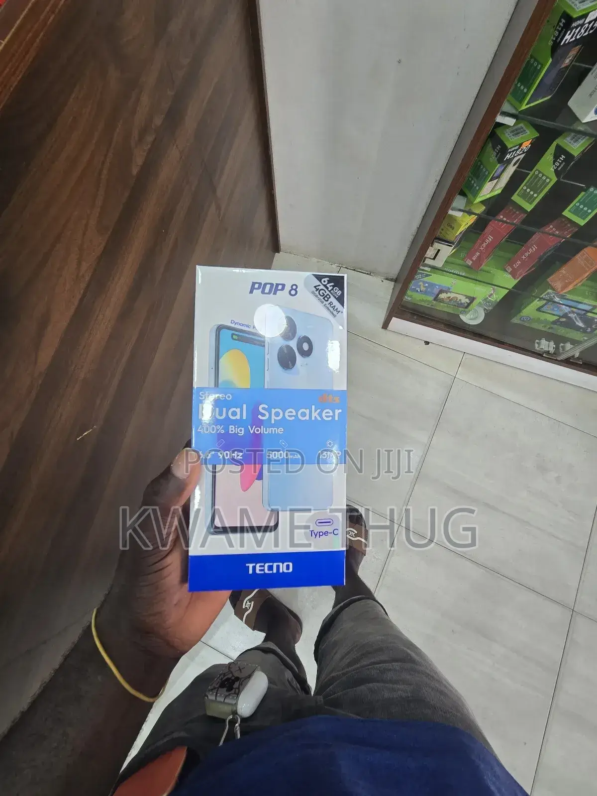 New Tecno Pop 8 128 GB Black