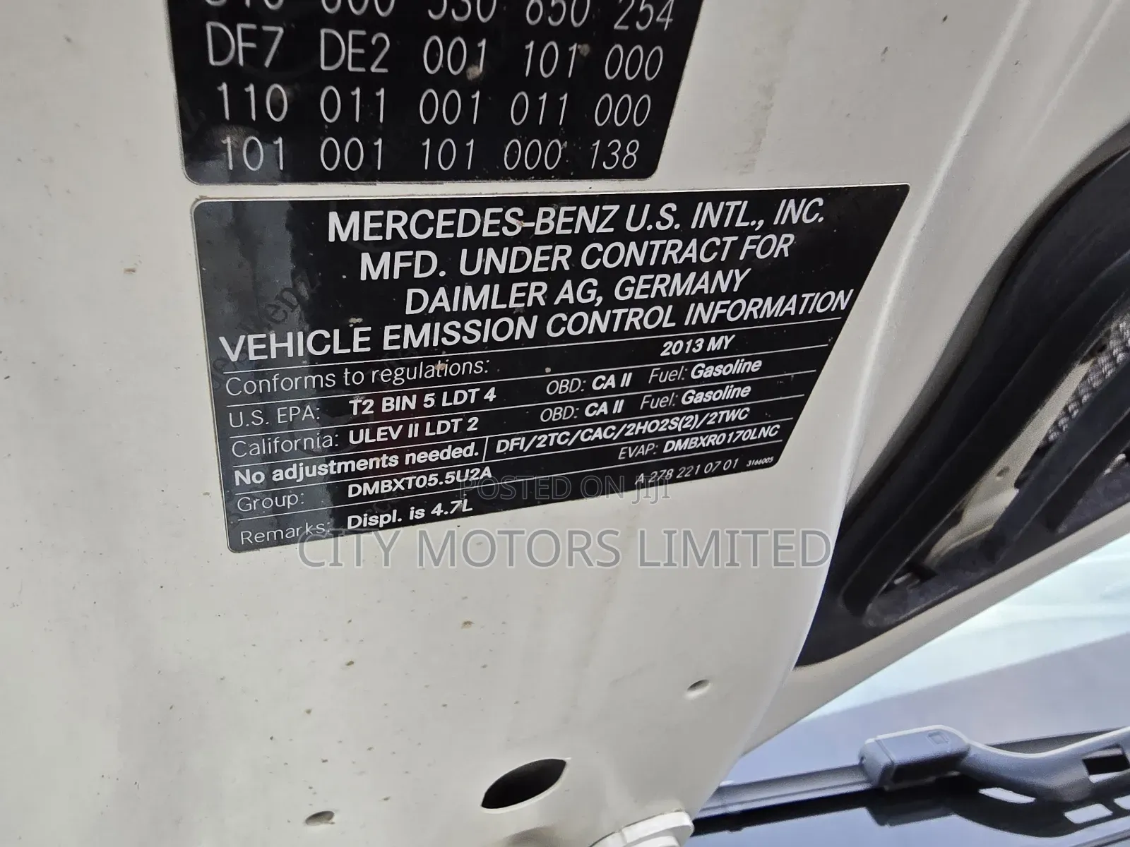 Mercedes-Benz GL-Class GL 550 2013 White